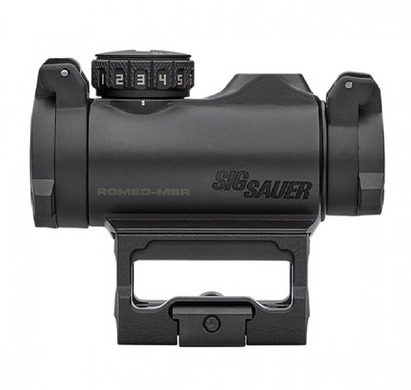 Коллиматорный прицел SigSauer Romeo-MSR с увеличителем Juliet3-Micro 1-3X