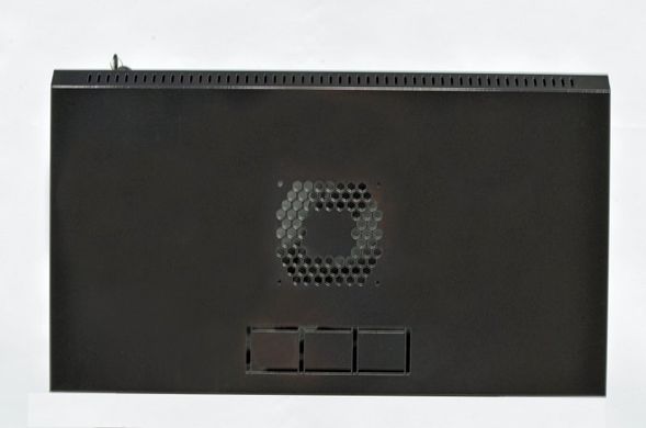 Шкаф 6U, 600х350х373 мм (Ш*Г*В), эконом, акриловое стекло, black UA-MGSWL635B