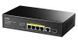 PoE-коммутатор 6-портовый неуправляемый Cudy GS1005PTS1 4 порта PoE+ SFP-порт гигабитный 120W
