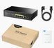 PoE-коммутатор 6-портовый неуправляемый Cudy GS1005PTS1 4 порта PoE+ SFP-порт гигабитный 120W