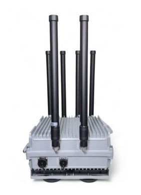 Купольный РЭБ на авто 6-диапазонный глушитель FPV Дронов (200 MHz-950 MHz, 50W) антидрон комплекс против БПЛА