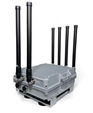 Купольный РЭБ на авто 6-диапазонный глушитель FPV Дронов (200 MHz-950 MHz, 50W) антидрон комплекс против БПЛА