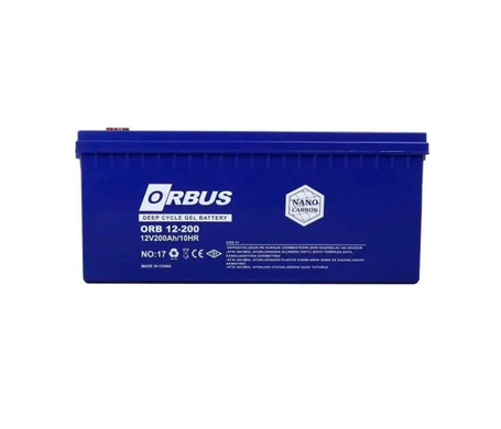 Акумуляторна батарея ORBUS CG12200 GEL 12 V 200 Ah (522 x 240 x 224)