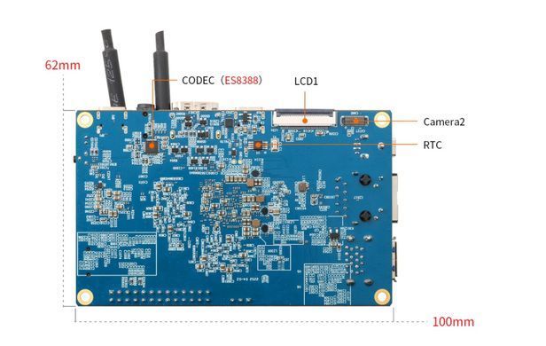 Мікрокомп'ютер Orange Pi 5B 8GB RK3588S + встроенные Wi-Fi 6/BT и варианты eMMC