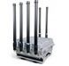 Купольный РЭБ на авто 6-диапазонный глушитель FPV Дронов (200 MHz-950 MHz, 50W) антидрон комплекс против БПЛА
