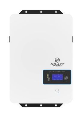Комплект резервного живлення: гібридний інвертор на 5kW Kraft + АКБ 48В 10240Втч Kraft KRF-48/200BWM LiFePO4