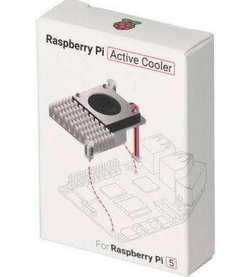 Радіатор охолодження для Мікро ПК Raspberry Pi with fan for Raspberry Pi 5