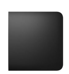 Бічна кнопка для одноклавішного або прохідного вимикача Ajax SideButton (1-gang/2-way) Black
