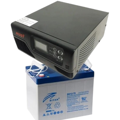 Комплект ИБП+АКБ MUST EP20-R600W+12V 75Ah DG12-75
