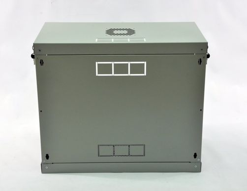 Шкаф 9U, 600х350х507 мм (Ш*Г*В), эконом, акриловое стекло, grey UA-MGSWL935G