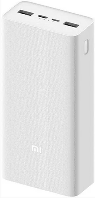 Повербанк Xiaomi Mi Power Bank 3 30000 mAh 24W Fast Charge PB3018ZM White (VXN4307CN)