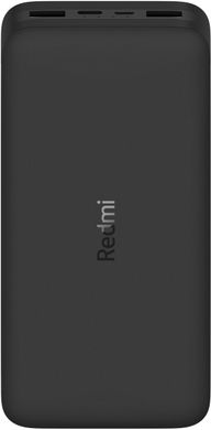Повербанк Xiaomi Redmi Power Bank 20000 mAh 2xUSB QC 3.0 18 W PB200LZM Black (VXN4304GL)
