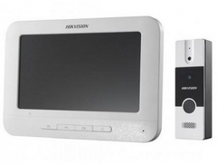 Комплект Домофон + Панель вызова Hikvision DS-KIS202T