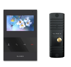 Комплект відеодомофона Slinex SQ-04 Black + ML-16HD Black