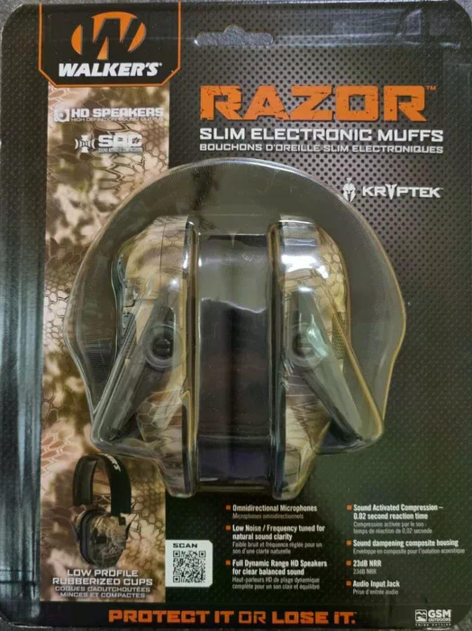 Walker Razor Slim Kryptec Активные наушники для стрельбы Walker’s Razor Slim Kryptek (KPT ...