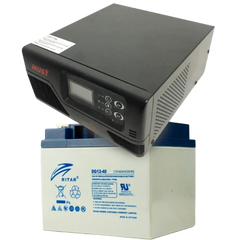 Комплект ИБП+АКБ MUST EP20-R1000W+12V 40Ah DG12-40