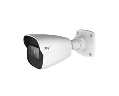2MP IP-видеокамера TVT Digital TD-9421S3 (D/PE/AR2), Цилиндр, Фиксированный, 2 Мп, 2.8 мм, 20 метров, Поддержка microSD, PoE, Вход аудио, Улица, Помещение