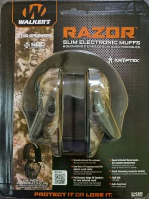 Активні захисні навушники Walker’s Razor Slim Kryptek (KPT)