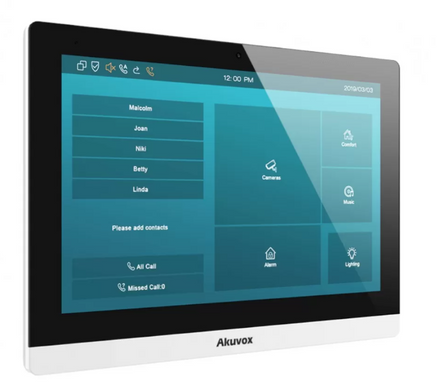 IP-відеодомофон 10" Akuvox C317S